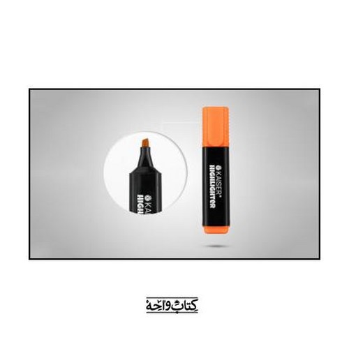 تصویر ماژیک هایلایتر کایسر (نارنجی) (sk801)