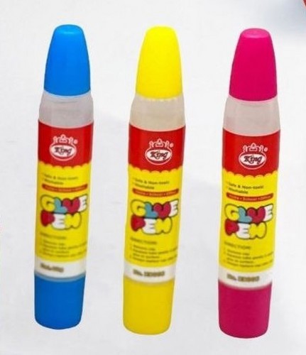 تصویر چسب مایع دو سر 30 گرم (آبی)