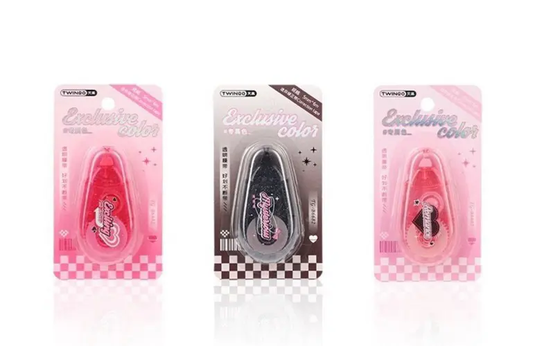 تصویر لاک غلط گیر نواری فانتزی (مشکی)