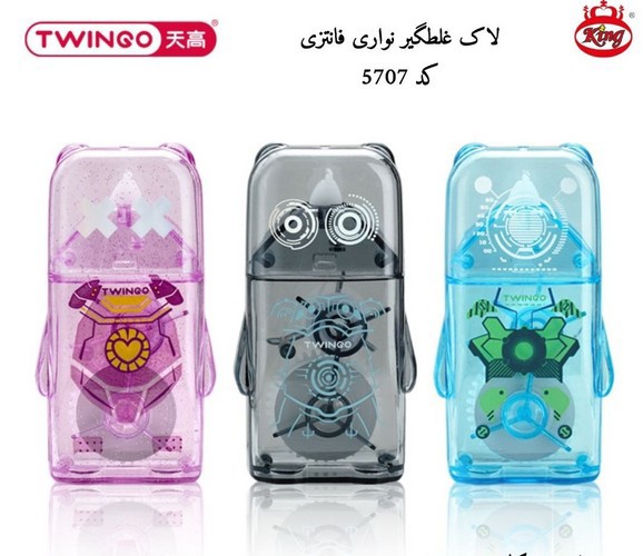 تصویر لاک غلط گیر نواری فانتزی (صورتی)