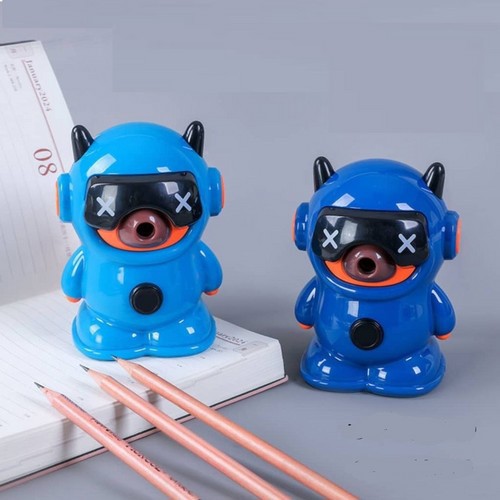 تصویر تراش رومیزی سگ فضانورد (آبی کم رنگ)