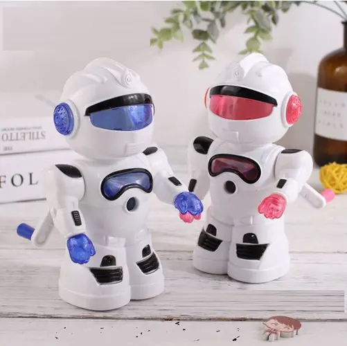 تصویر تراش رومیزی فانتزی فضانورد متحرک (قرمز)