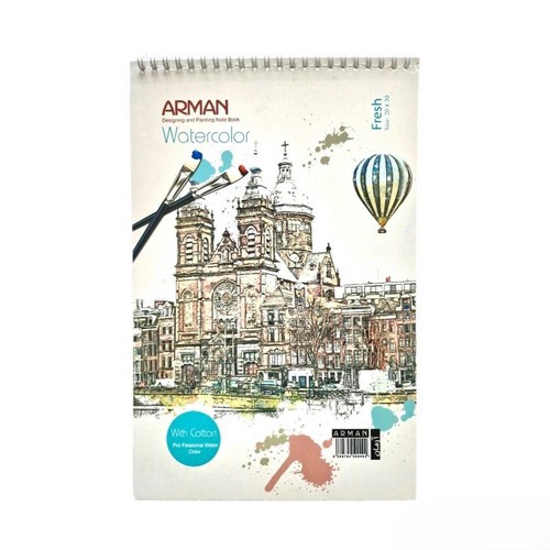 تصویر دفتر آبرنگ 30*20