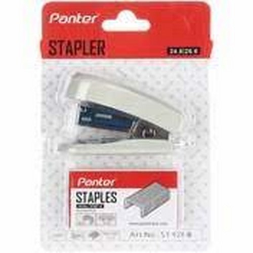 تصویر ماشین دوخت همراه با منگه پنتر (24.6|26.6) (ST921-B) (سفید)