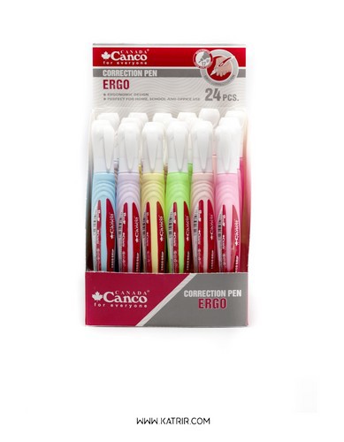 تصویر لاک غلط گیر قلمی ارگونومیک پاستلی کنکو (17gr) (همه رنگ ها)