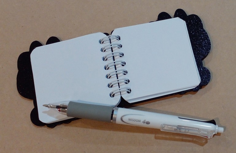 تصویر دفتر دوربر لبوبو (HELLO KITTY) (صورتی)