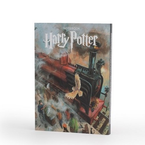 تصویر دفتر یادداشت  خط دار هری پاتر (کد 3)
