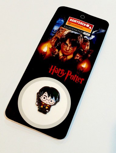 تصویر پین فلزی طرح هری پاتر (کد 6)