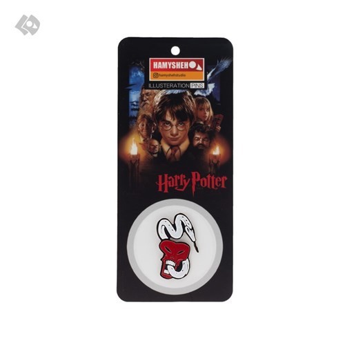 تصویر پین فلزی طرح هری پاتر (کد 7)