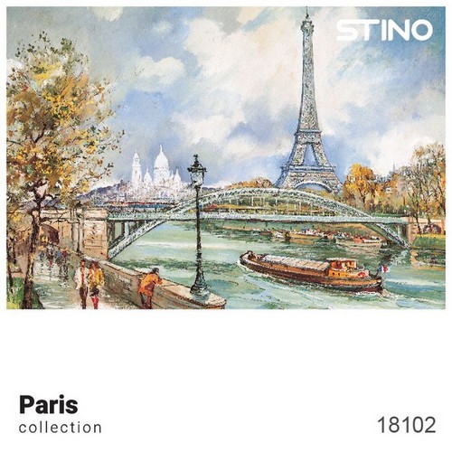 تصویر پازل شیشه ای 260 تکه طرح پاریس 18102