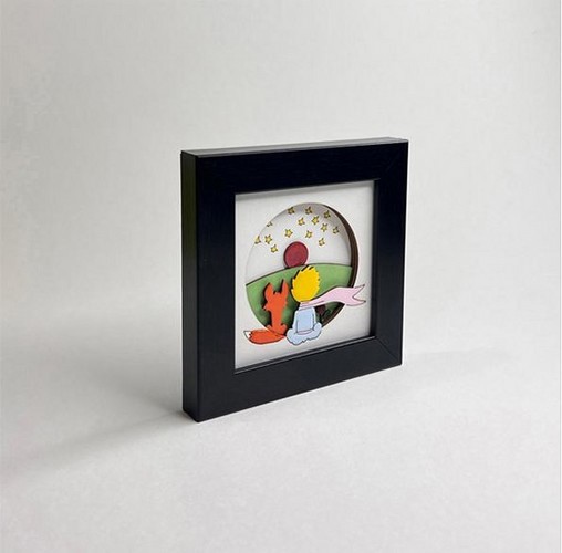 تصویر تابلو شازده کوچولو