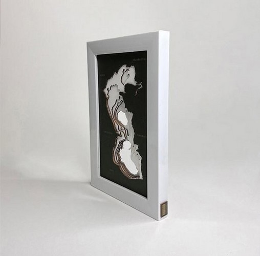 تصویر تابلو دریای کاسپین