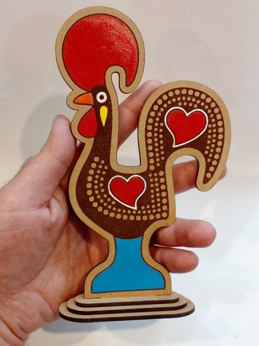 تصویر خروس قلب دار 