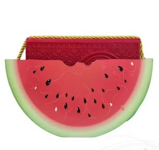 تصویر کتاب حافظ پالتویی چرم با ساک هندوانه