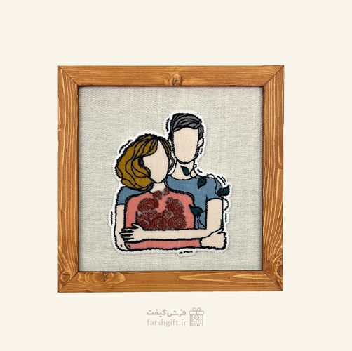 تصویر قاب فرش بغل