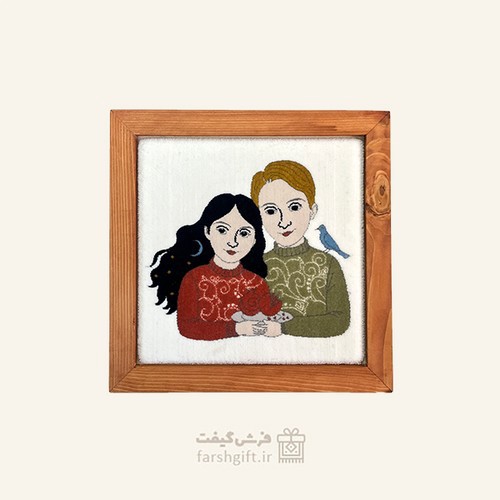 تصویر قاب فرش دلبر