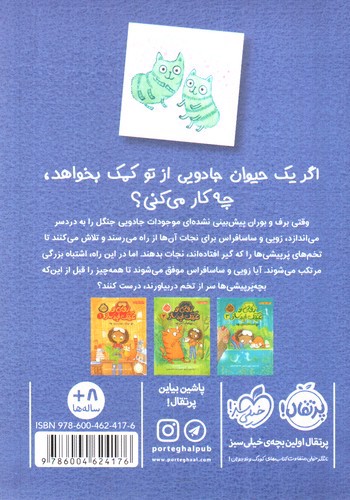 تصویر کتاب زویی و عینک ایده ساز 4 (پرپیشی ها در یخبندان)