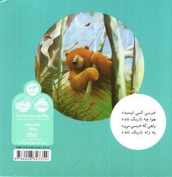 تصویر کتاب خرسی چرا می ترسی