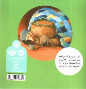 تصویر کتاب خرسی مریضه تب داره