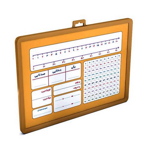 تصویر بازی فکری تخته آموزشی کودک ( ریاضی یار دوم دبستان)