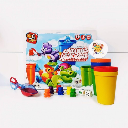 تصویر بازی فکری خرس های شگفت انگیز ( بالای 3 سال)