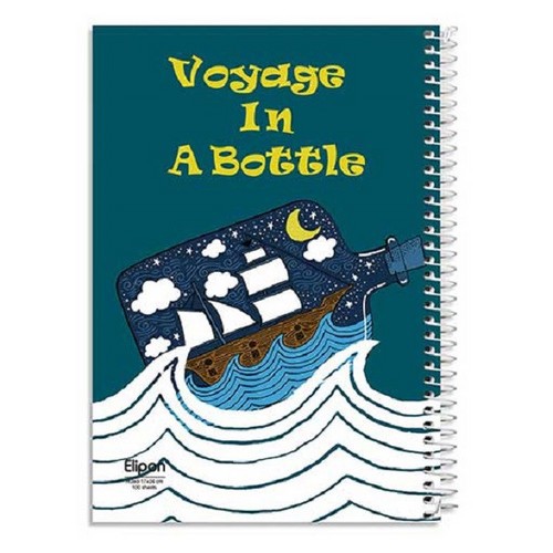 تصویر دفتر 100 برگ سیمی کلاسیک شومیز الیپون (کد 2371269)