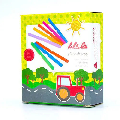 تصویر چوب شمارش کارا (60 عددی)