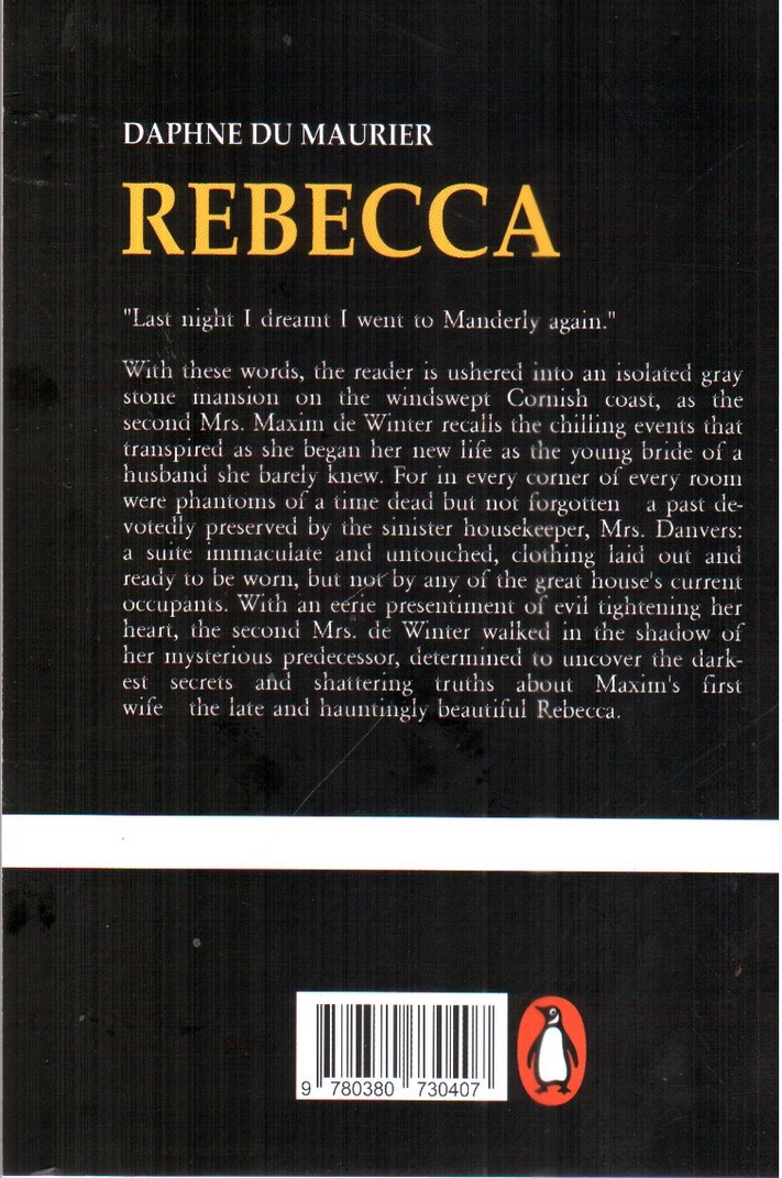 تصویر کتاب REBECCA