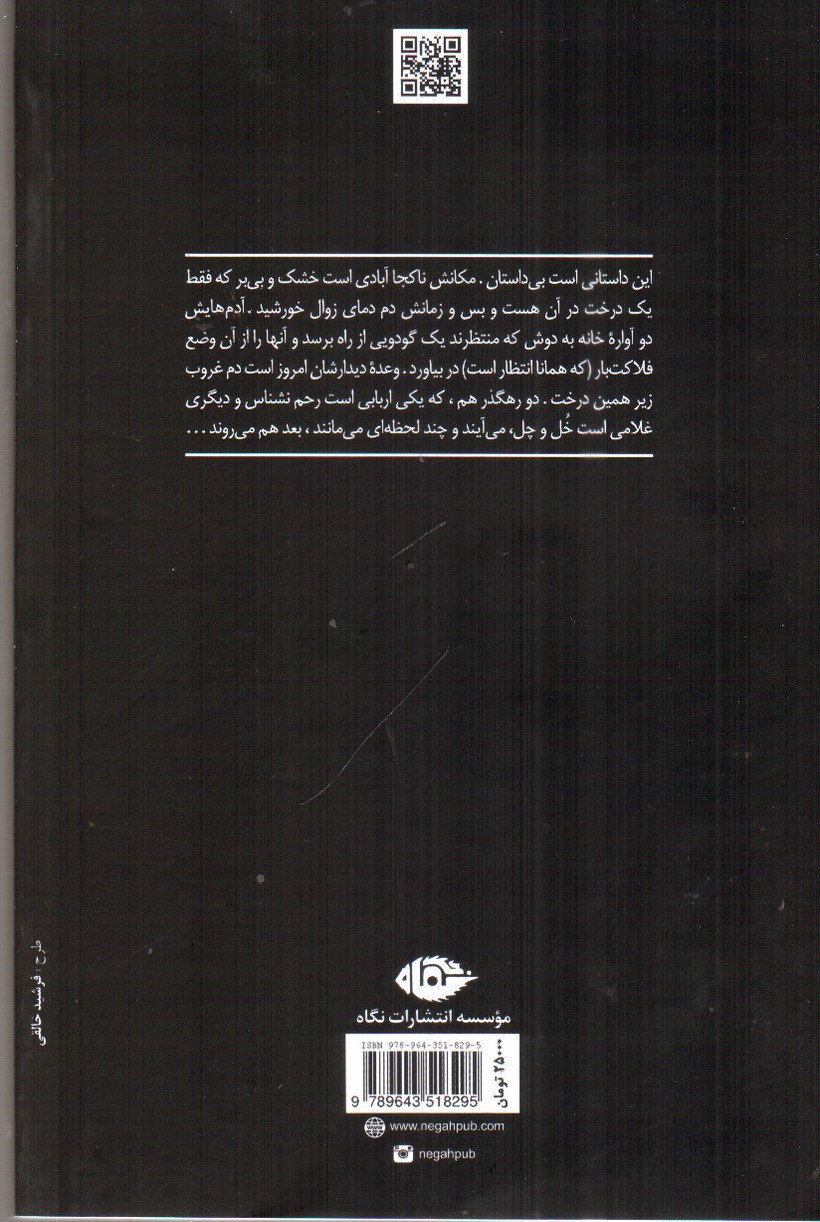 تصویر کتاب در انتظار گودو
