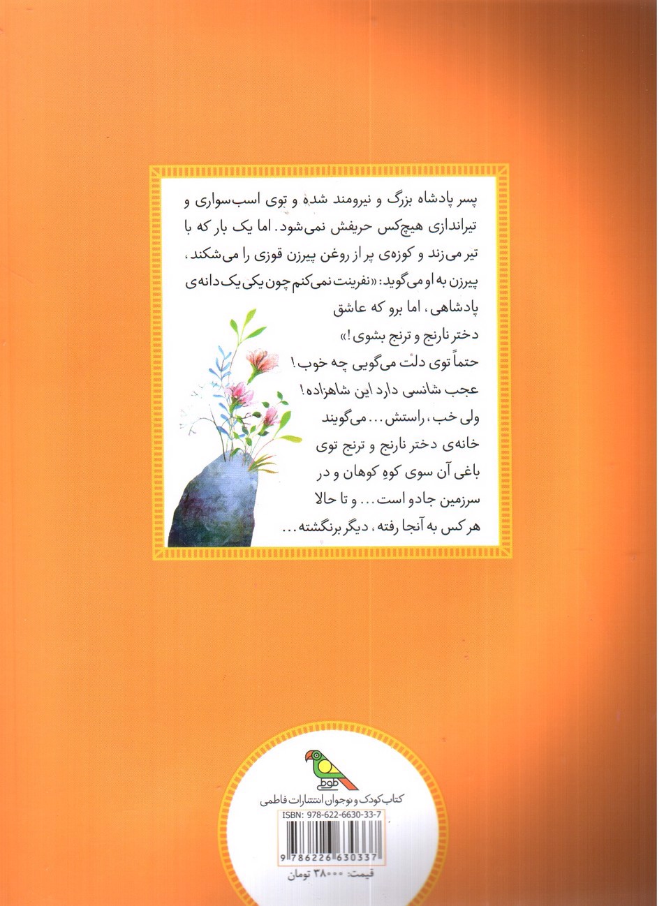 تصویر کتاب دختر نارنج و ترنج