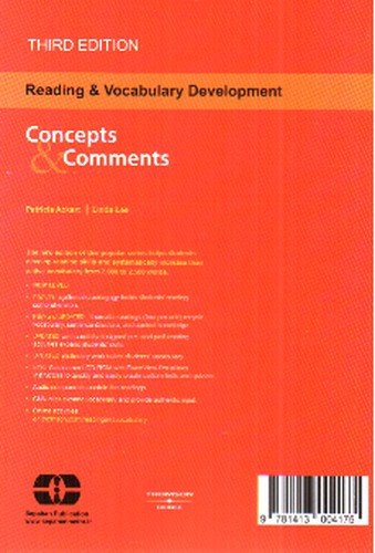 تصویر کتاب Concepts and comments (third edition‭)