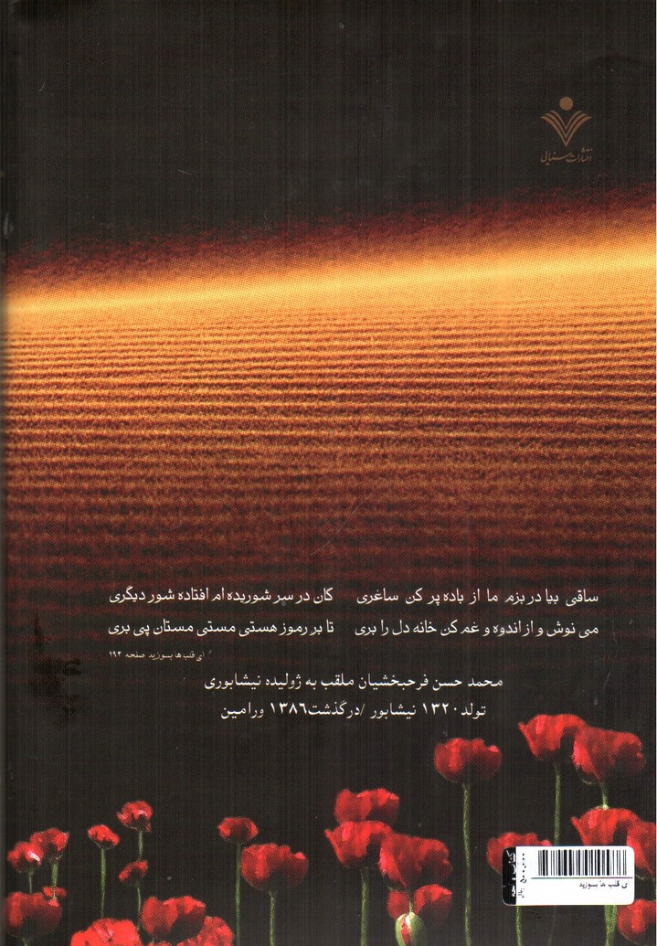 تصویر کتاب ای قلب ها بسوزید